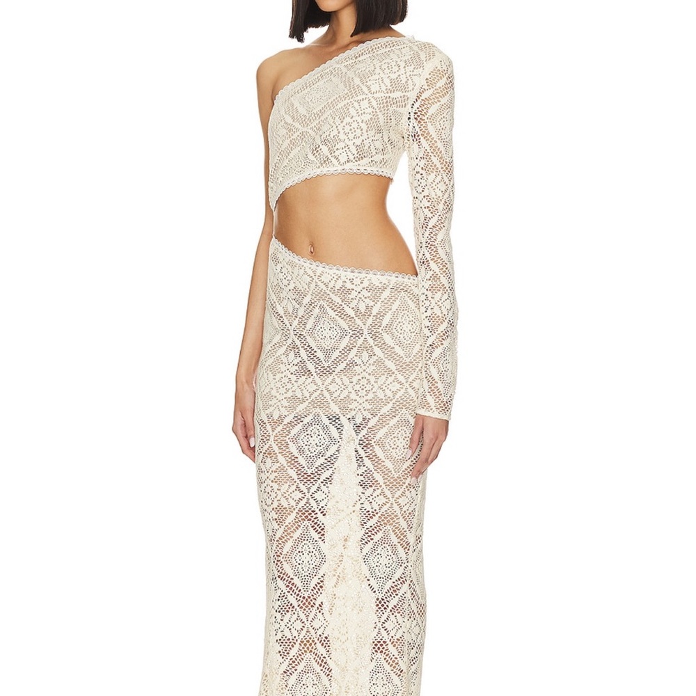 Ameena cut out one shoulder gown - Bronx and Banco